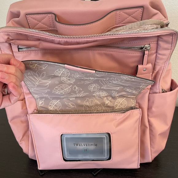 Pink twelve little Peek-a-Boo backpack diaper bag - Picture 10 of 10